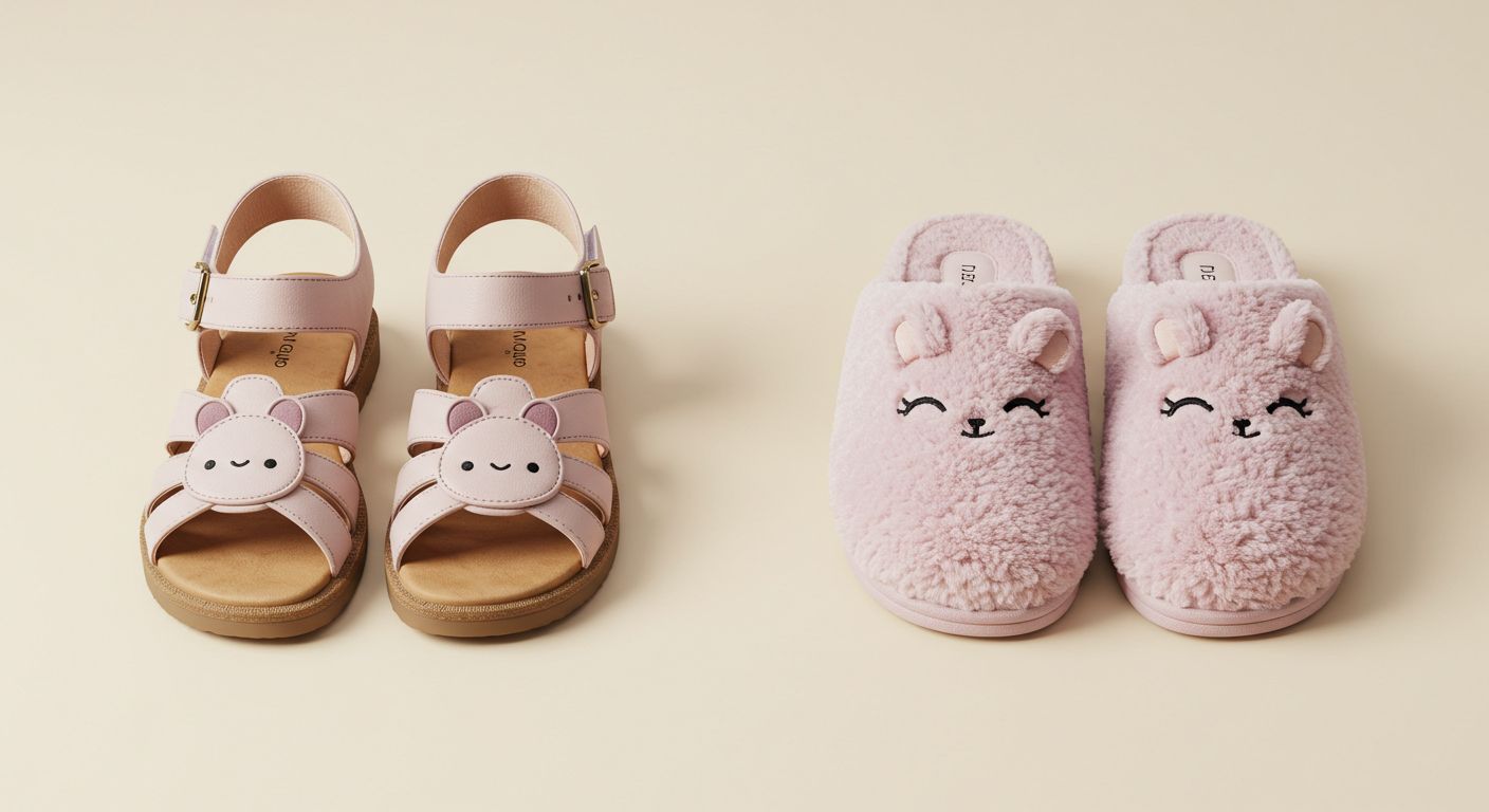 Girls' Sandals & Slippers