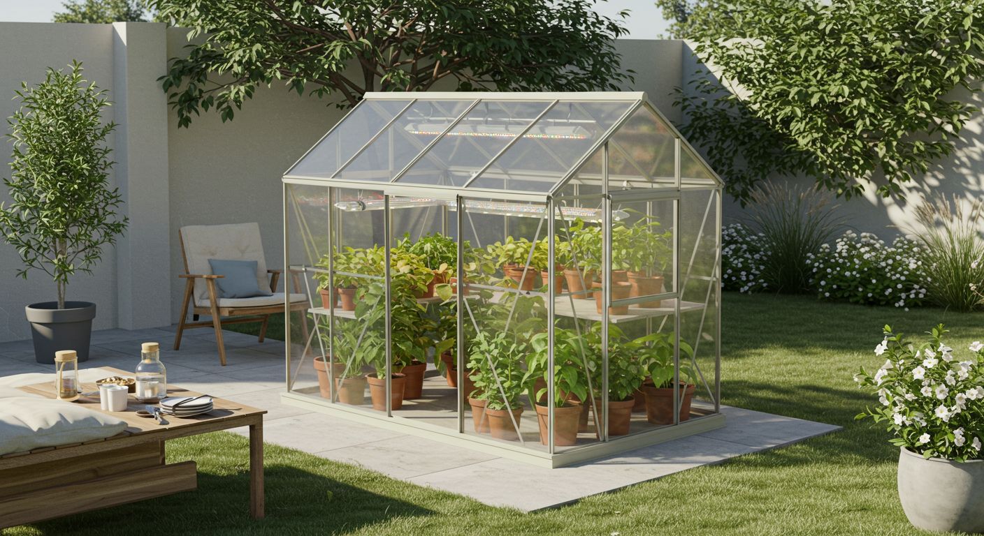 Greenhouses & Growing Lights