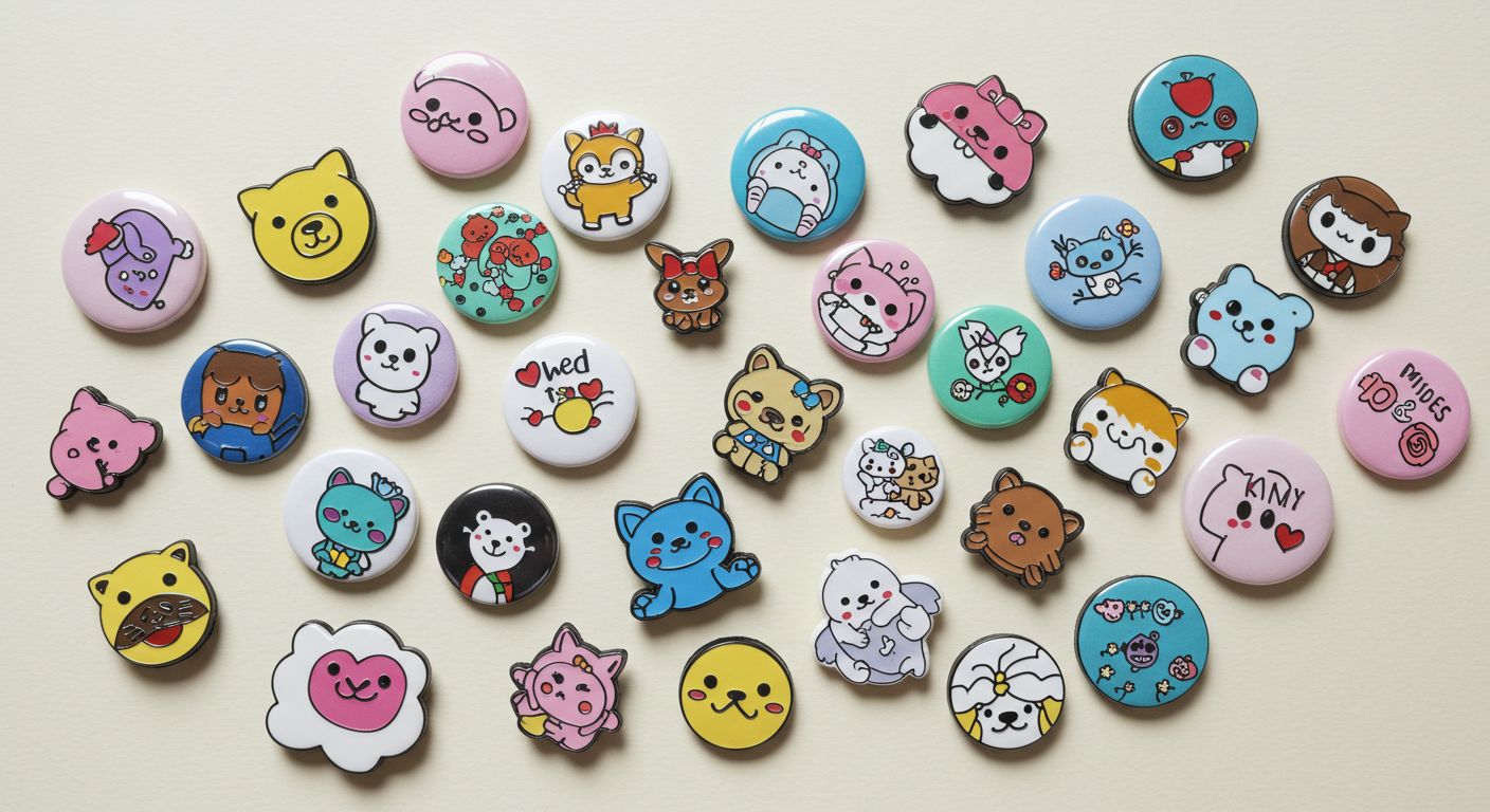 Kids' Buttons & Pins