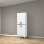 Resin Storage Cabinet with Doors and Shelves