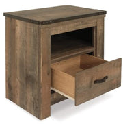 Nightstand with USB Charging