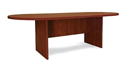 Offices To Go 10 Ft Conference Room Table Dimensions: 120" W X 48" D X 29 1/2" H Slab Base - American Espresso
