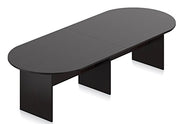 Offices To Go 10 Ft Conference Room Table Dimensions: 120" W X 48" D X 29 1/2" H Slab Base - American Espresso