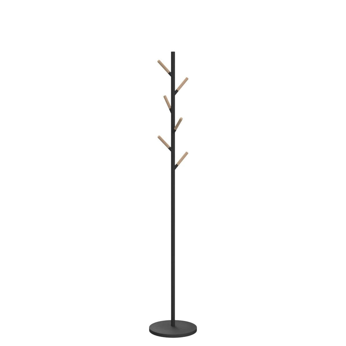 Black Freestanding Coat Rack
