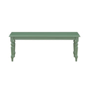 48" Farmhouse Backless Dining Bench, Rubberwood