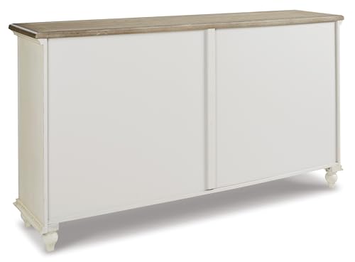 4-Door Accent Cabinet with Adjustable Shelves