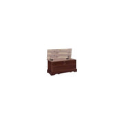 Traditional Wood Cedar Chest with Flip-Top Lid