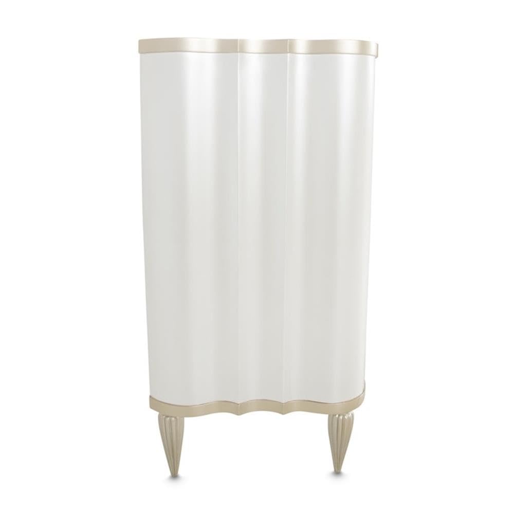 MICHAEL AMINI London Place Sideboard with Mirror - Creamy Pearl