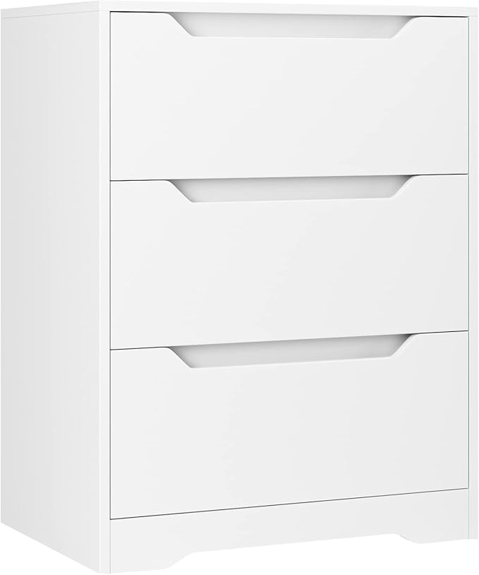 3-Drawer Dresser with Storage