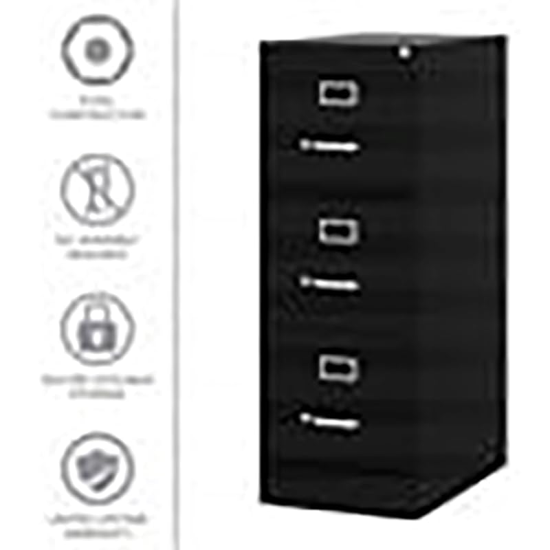 3-Drawer Lockable Metal Filing Cabinet