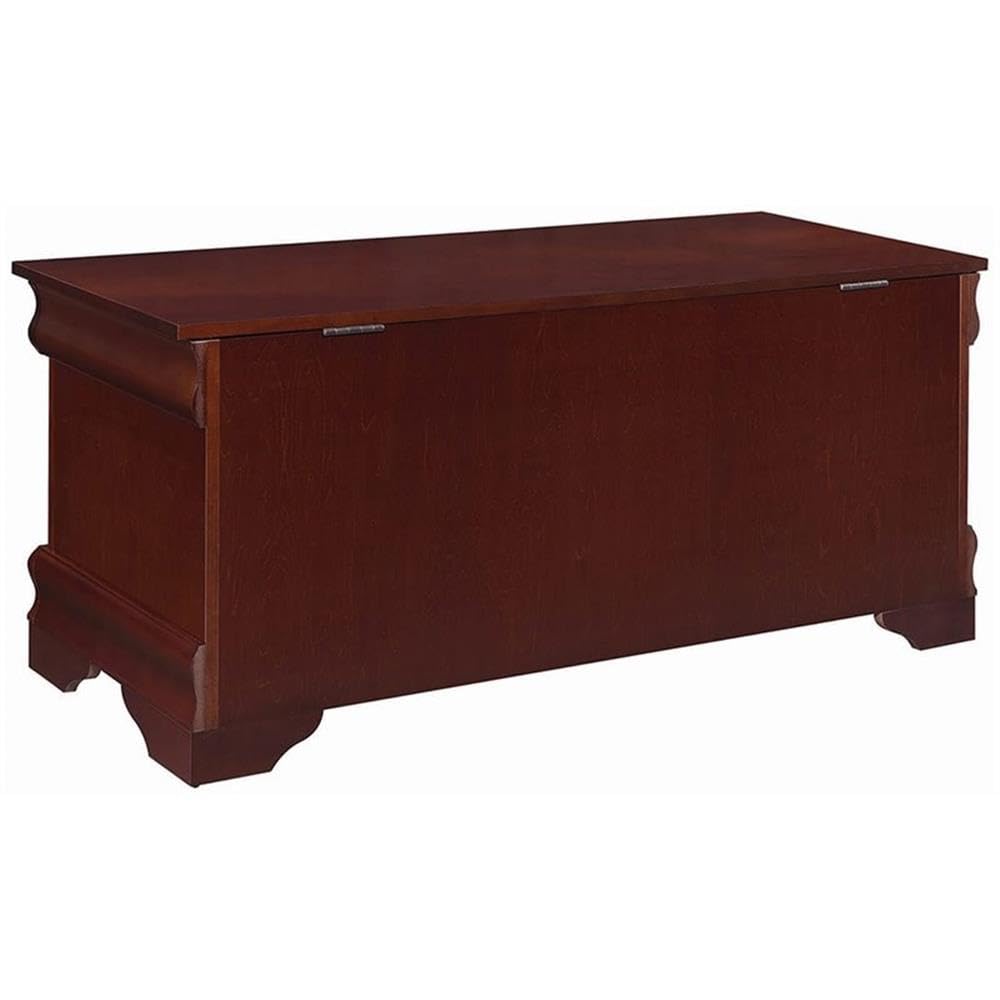 Brown Cedar Blanket Chest