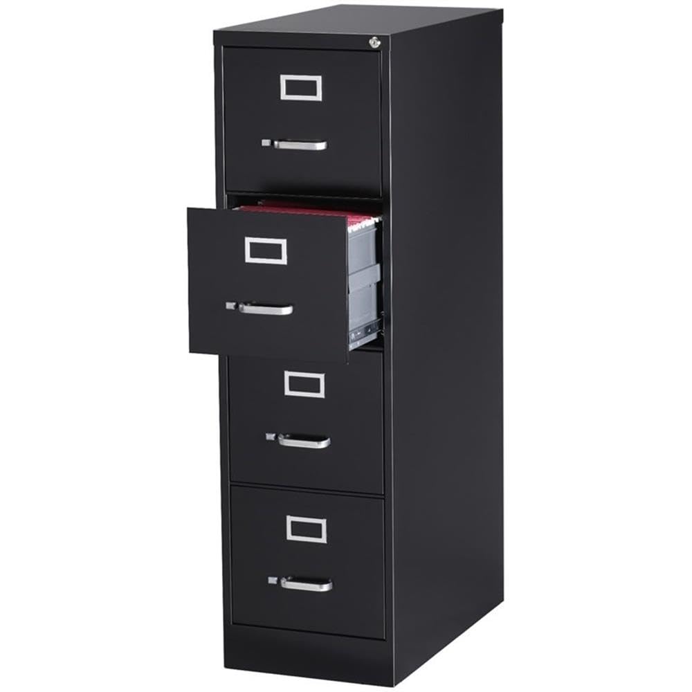 4-Drawer Locking Metal Filing Cabinet