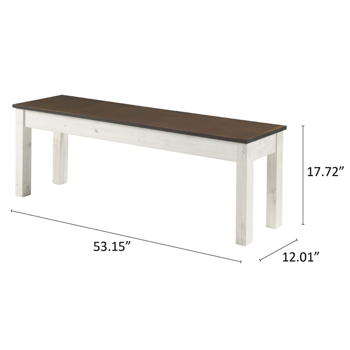 Pine Wood Entryway & Dining Bench