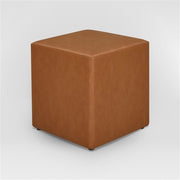 Square Cube Ottoman – Faux Leather