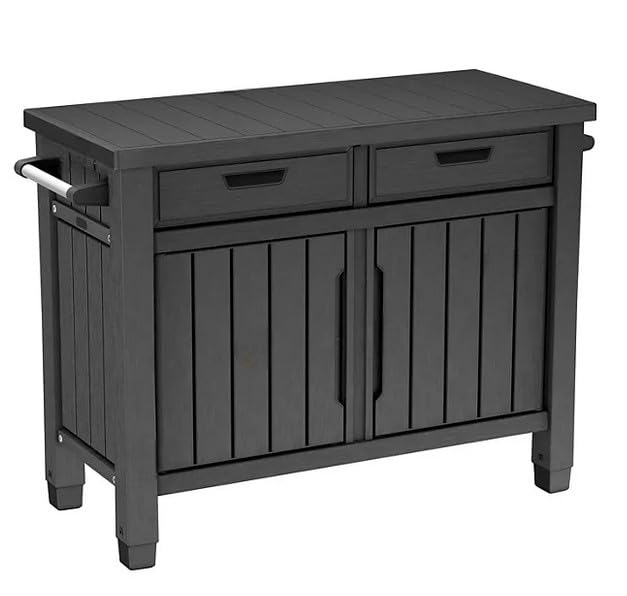 Outdoor Grill Storage Table