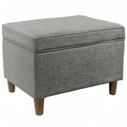 HomePop 24" Storage Ottoman, Gray (K7732-F2281-V), Large