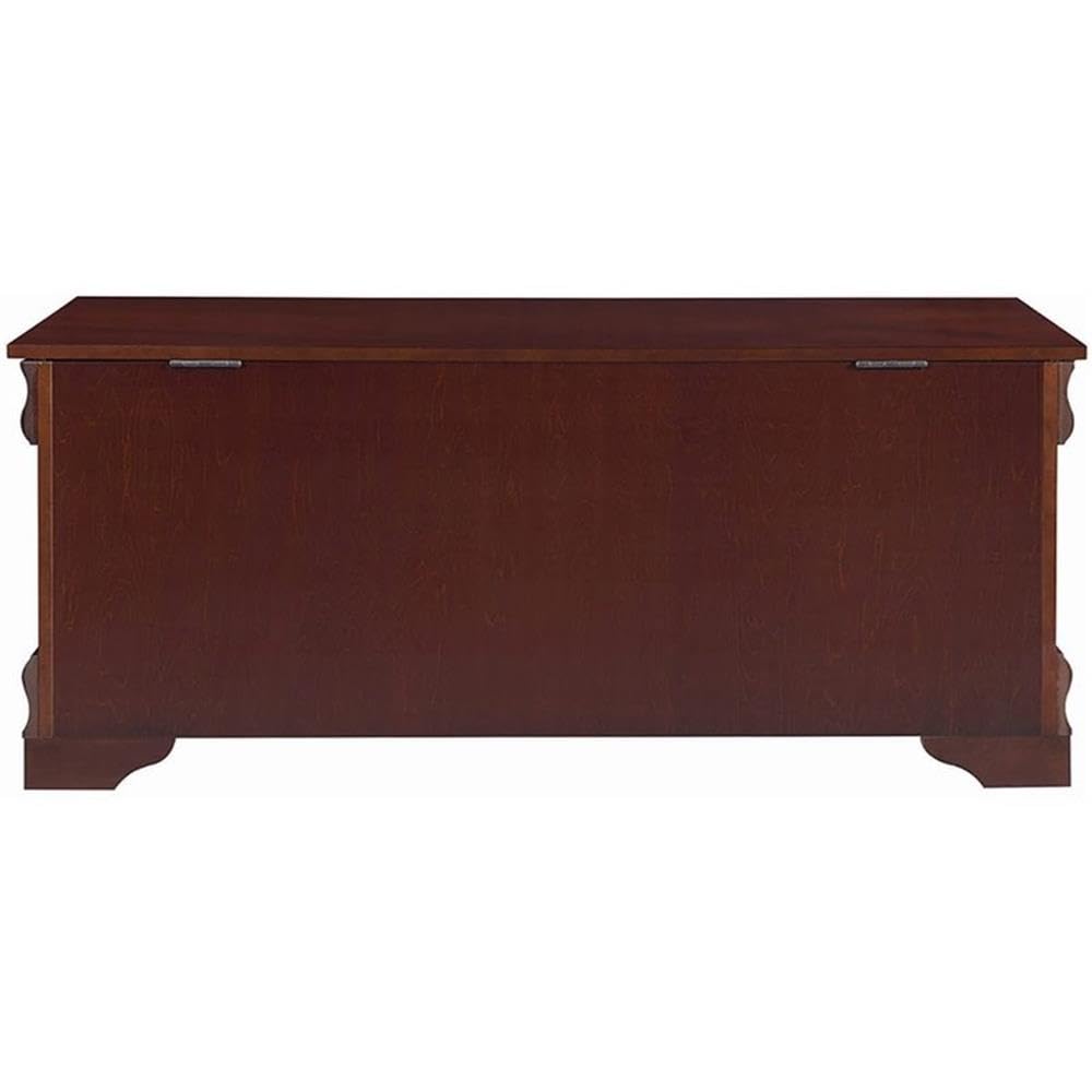 Brown Cedar Blanket Chest