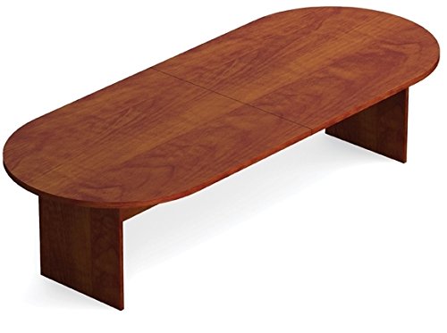 Offices To Go 10 Ft Conference Room Table Dimensions: 120" W X 48" D X 29 1/2" H Slab Base - American Espresso