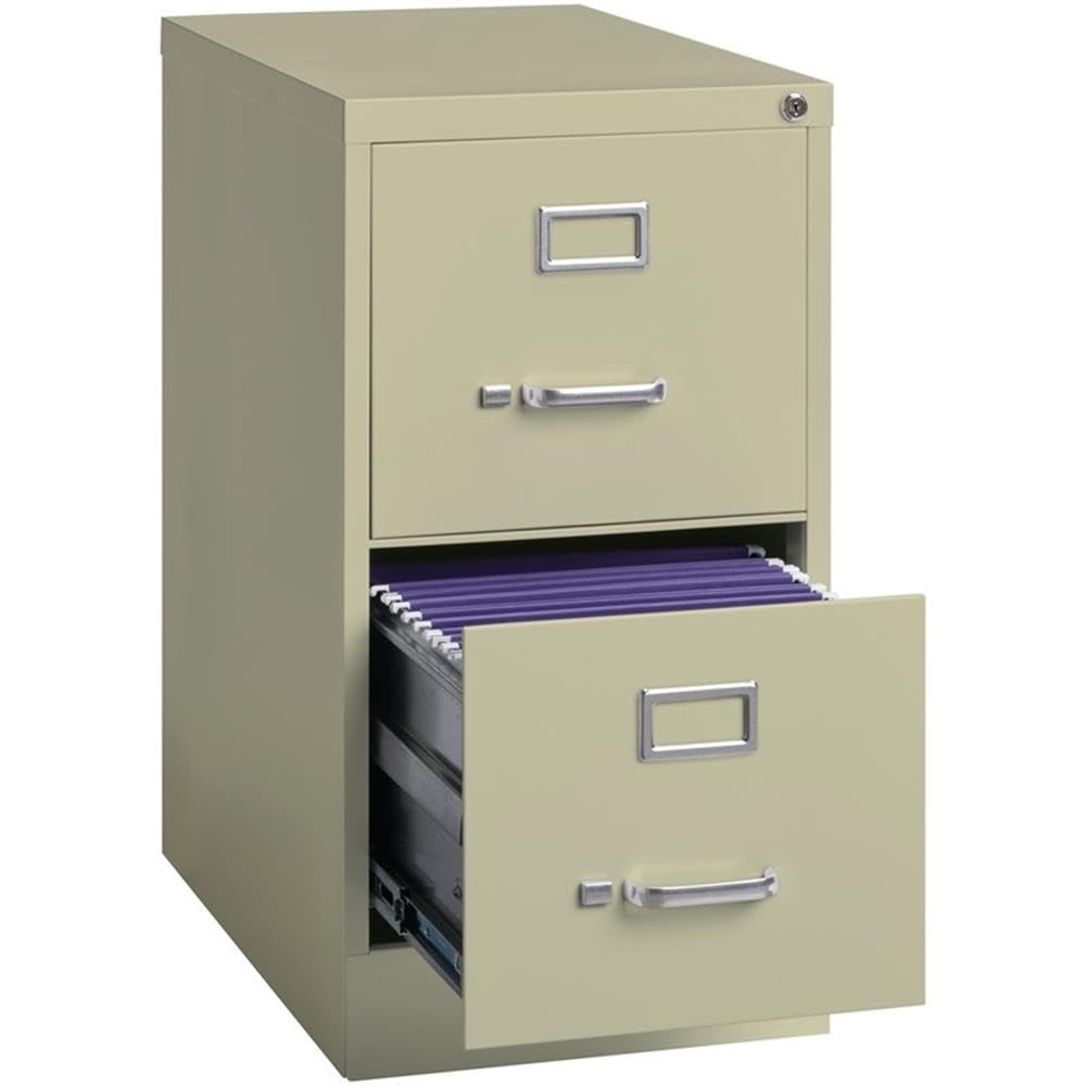 2-Drawer Metal Filing Cabinet