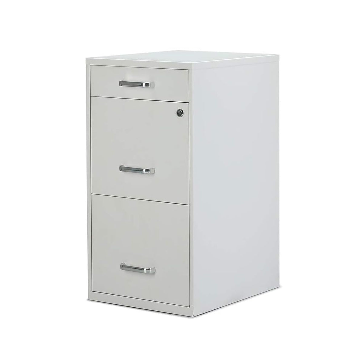 3-Drawer Lockable File Cabinet