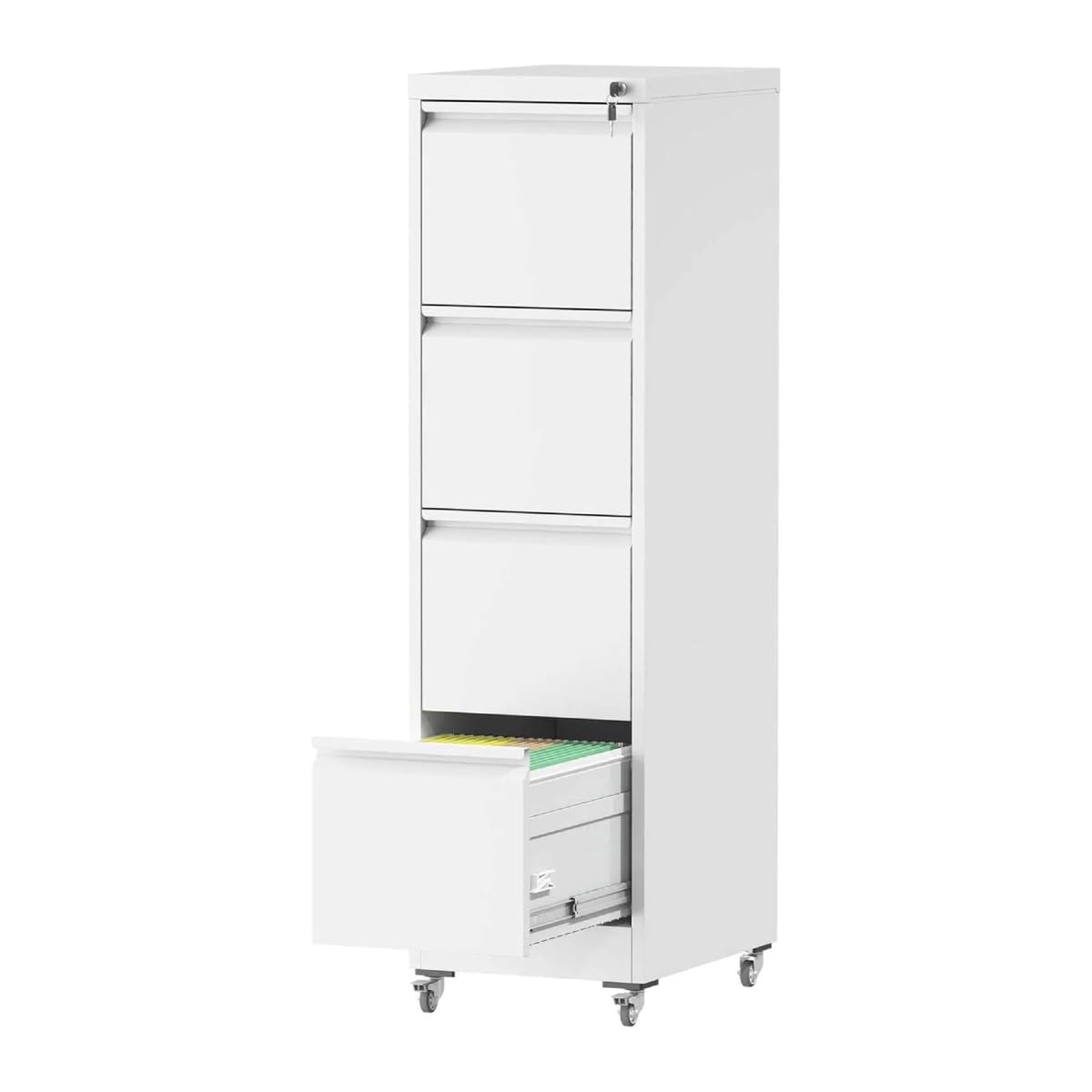 Mobile Steel Filing Cabinet