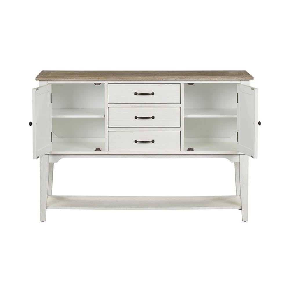 Liberty Furniture Industries Summerville Server, White