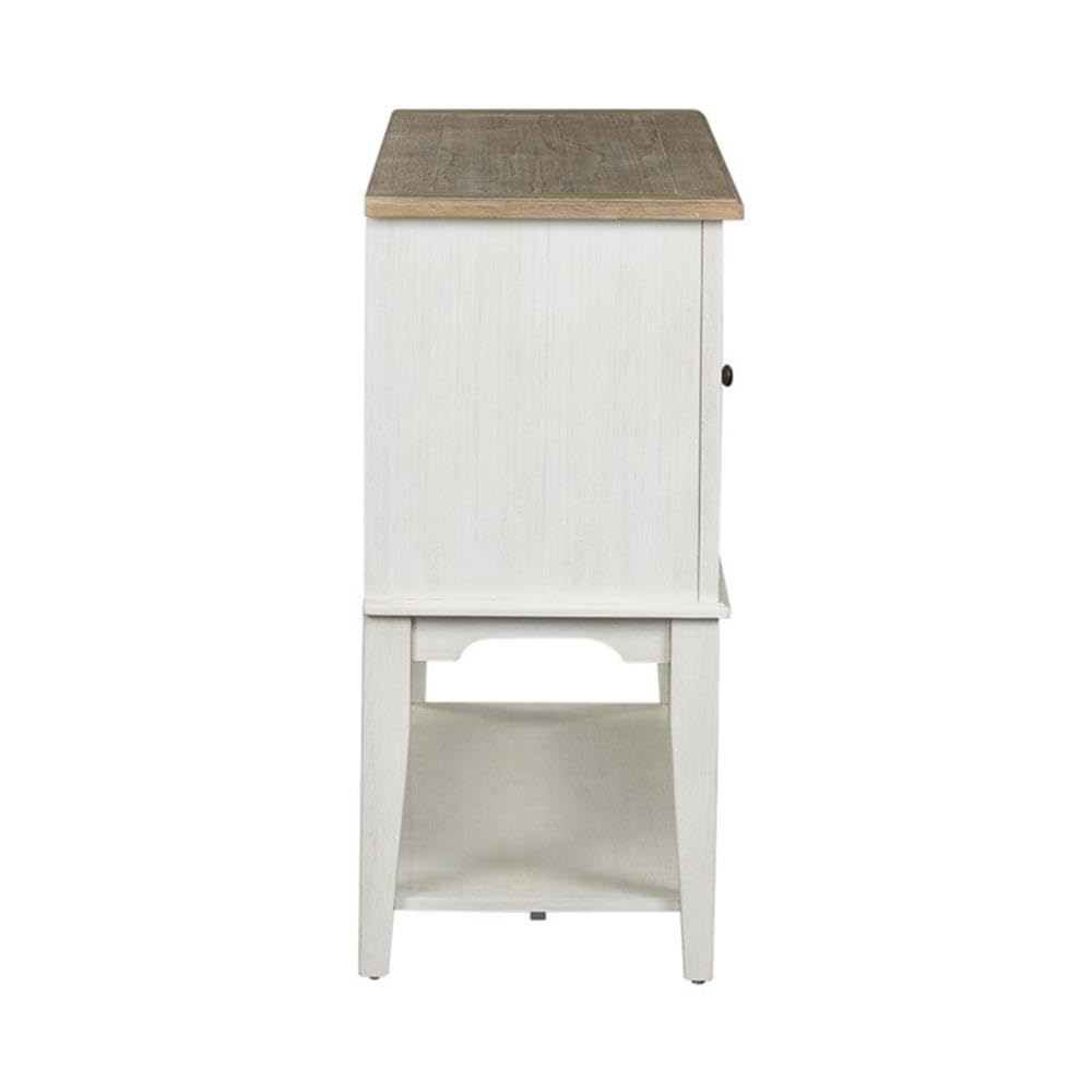Liberty Furniture Industries Summerville Server, White