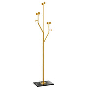 Freestanding Coat Rack with Marble Base