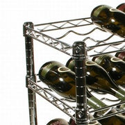 SI Shelving Inc. 14" d x 36" w x 72" h Wine Rack with 9 Shelves, Weight Capacity 100lsb Evenly Distributed