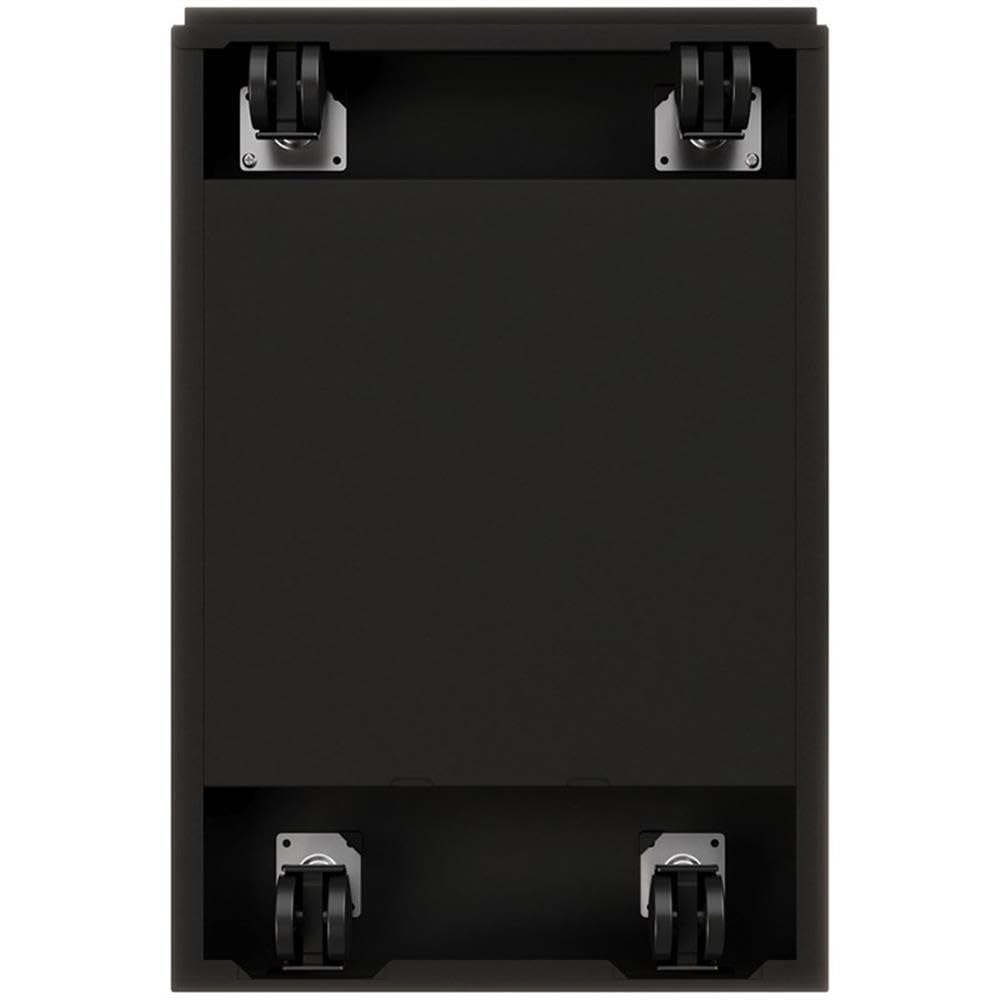 HIRSH - 23" Deep Mobile Pedestal File Cabinet 3 Drawer Box-Box-File, Letter Width, Black