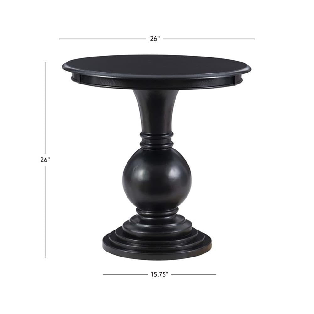 Round Pedestal Accent Table
