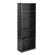 Mainstay` 71" 5-Shelf Standard Bookcase (Black)