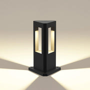 Landscape Pathway Lights Modern Black Path Light Cone LED Bollard Lighting Fixture Outdoor Sideway Lighting With Aluminum Housing Walkway Lamps Waterproof 3000k Lawn Light For Garden Yard House Park