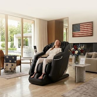 4D Full Body SL-Track Massage Chair with Voice Control & Zero Gravity
