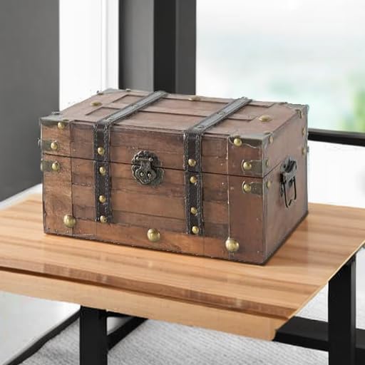 Decorative Wooden Trunk Chest
