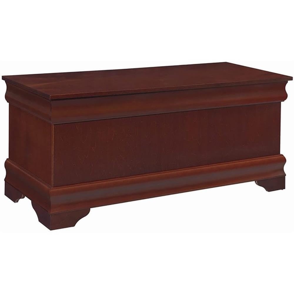 Brown Cedar Blanket Chest