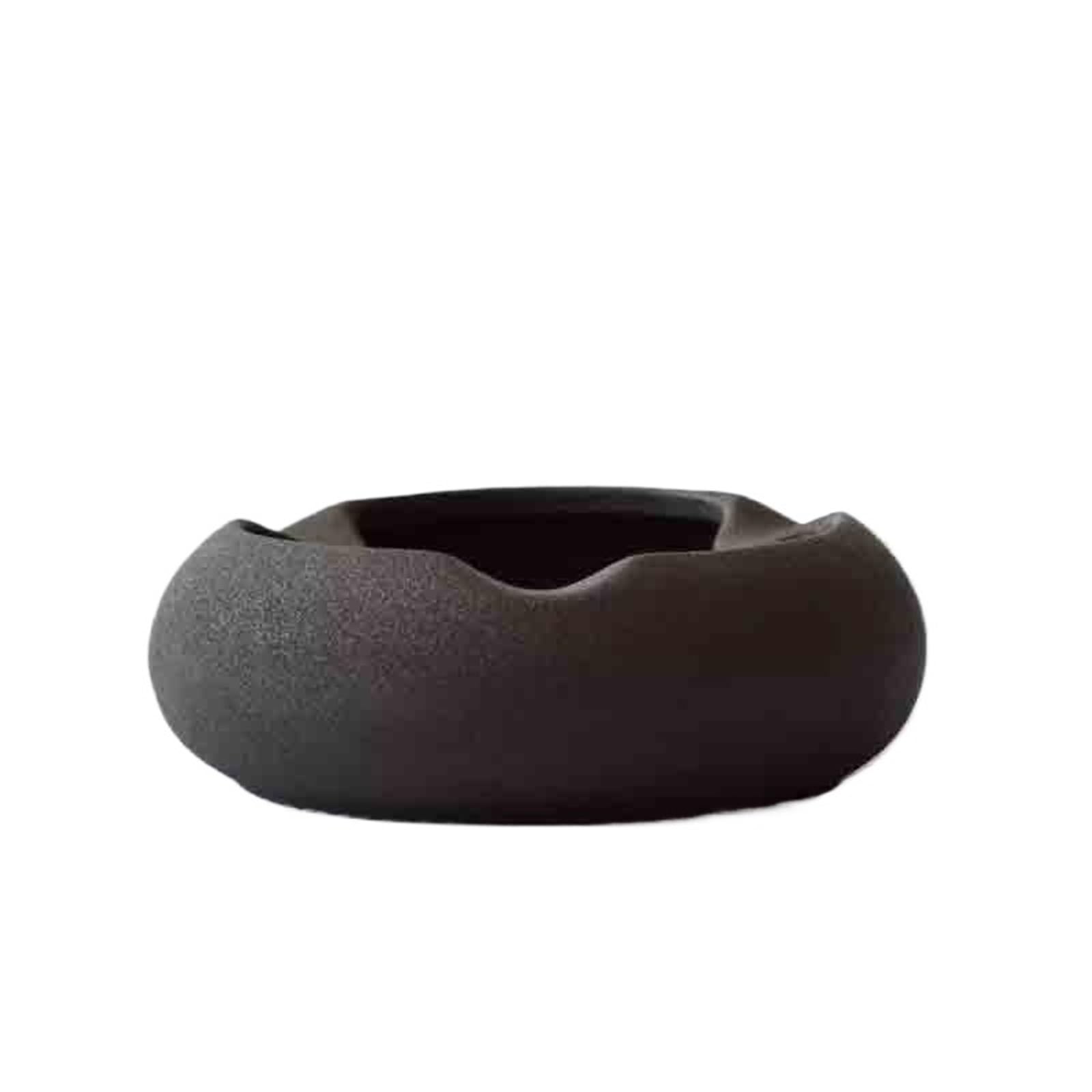 Ceramic Ashtray with Windproof Cover