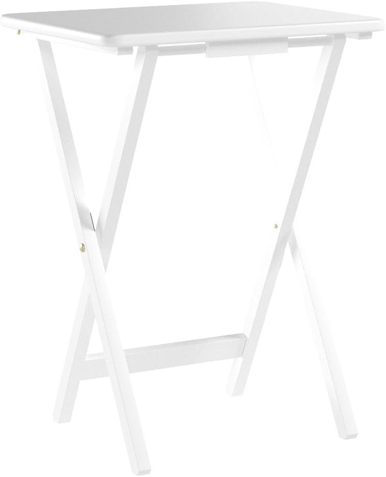 Casual Home 5pcs Tray Table Set - White (660-41)