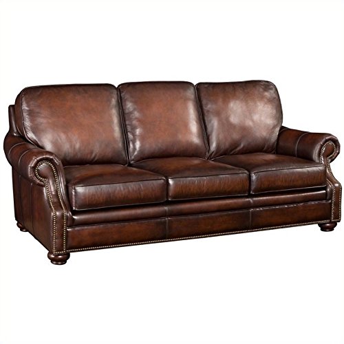 Brown Leather Sofa