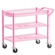 3-Tier Rolling Utility Cart with Wheels