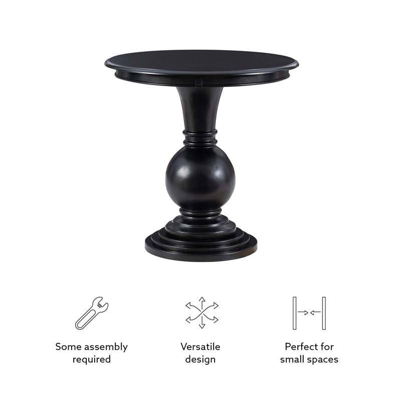 Round Pedestal Accent Table