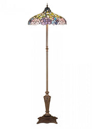 Meyda Tiffany 30451 Wisteria Floor Lamp, 64" Height