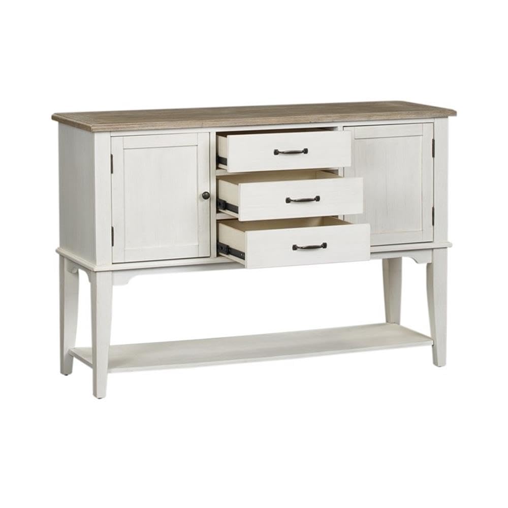 Liberty Furniture Industries Summerville Server, White