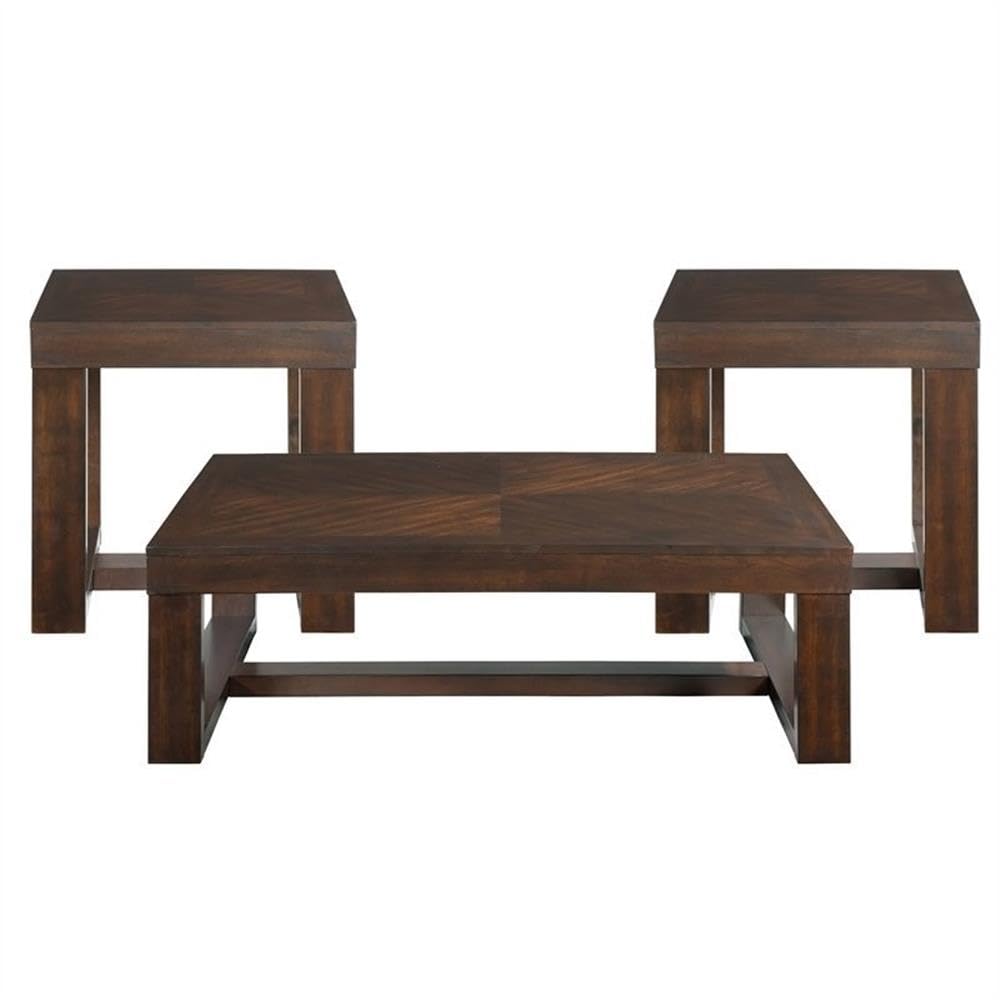 3-Piece Occasional Table Set – Cherry