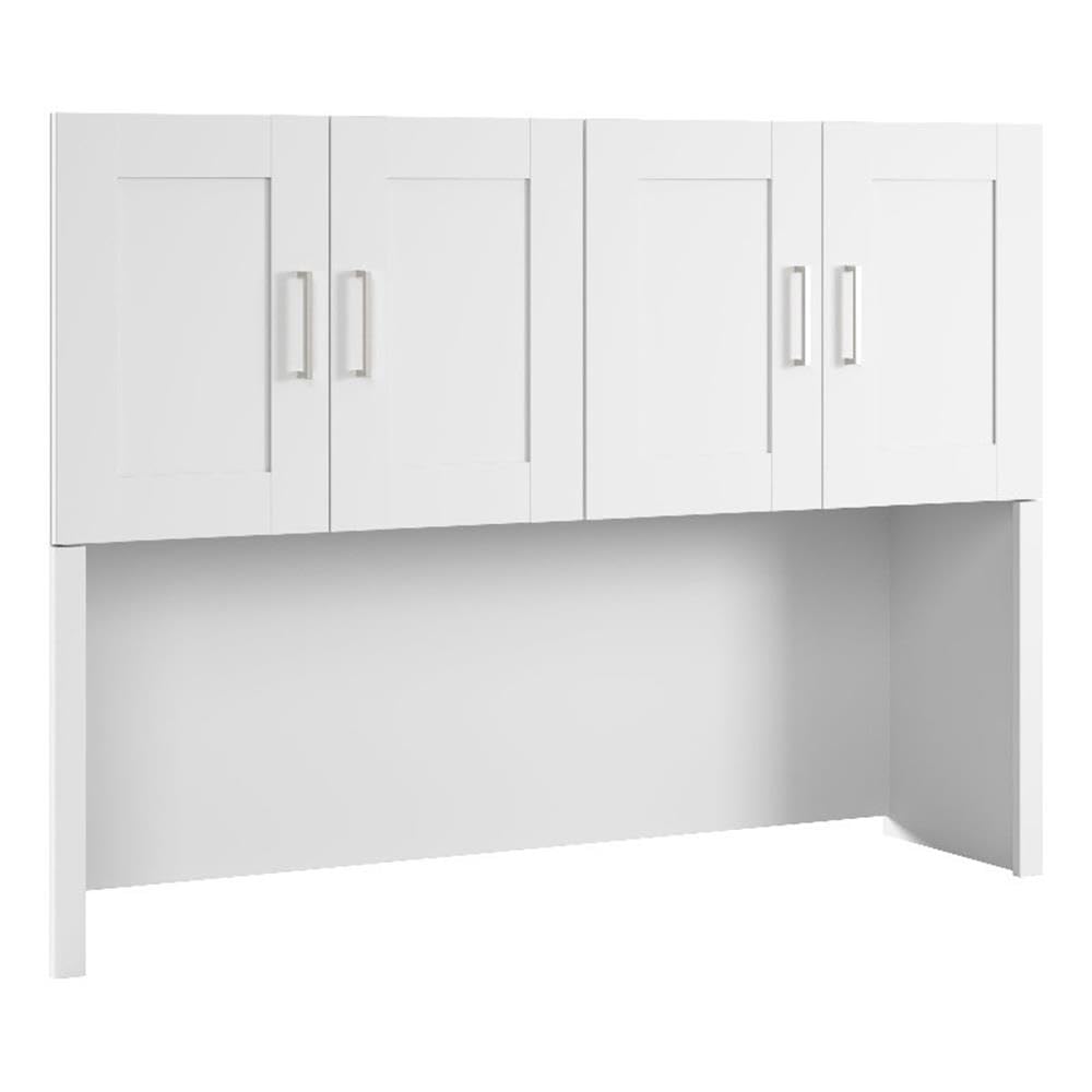 60W Office Hutch with 4 Doors & Storage