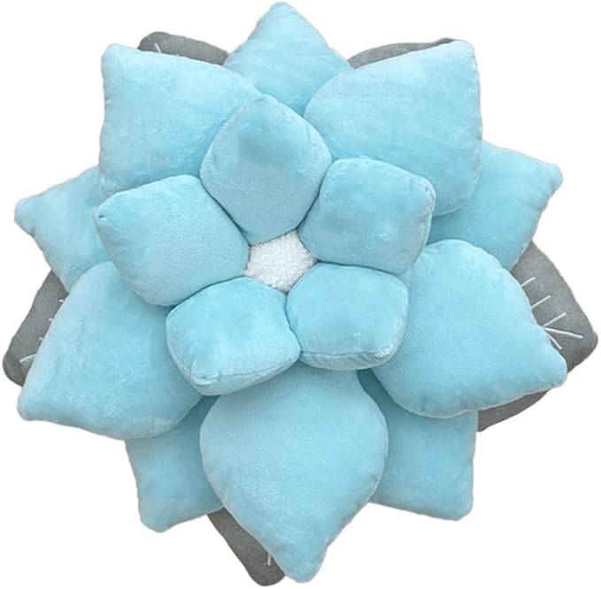 3D Sunflower Shaped Throw Pillow
