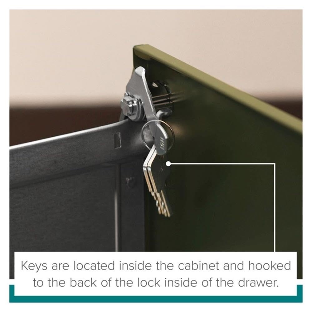 2-Drawer Metal Filing Cabinet