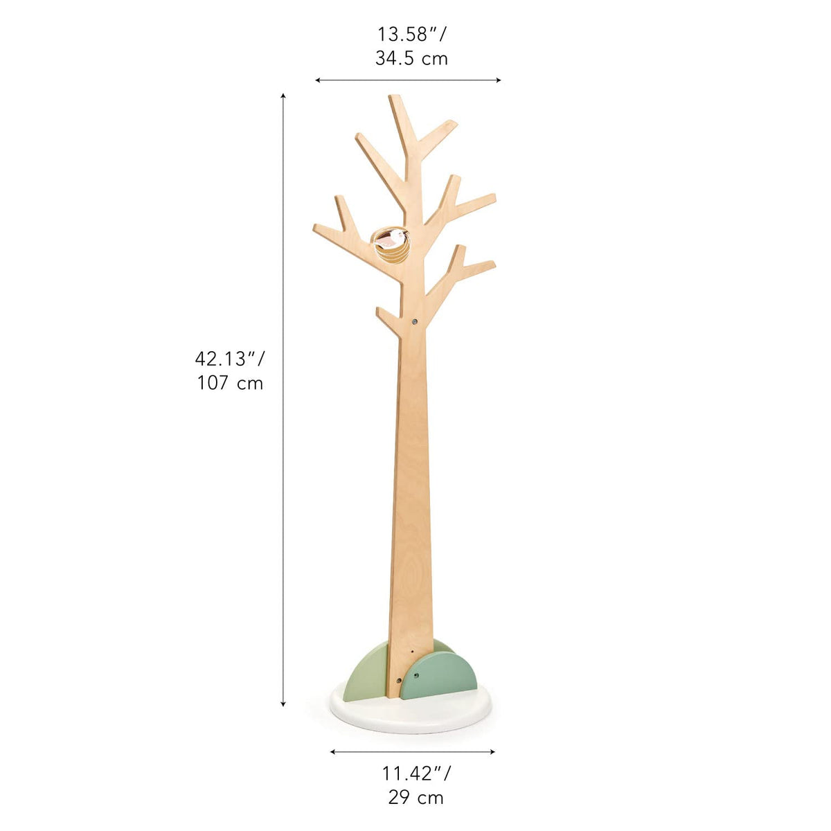 Kids Wooden Tree Coat Stand