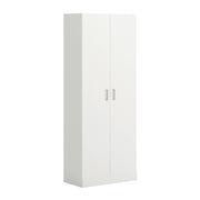Two-Door Storage Cabinet with Adjustable Shelves