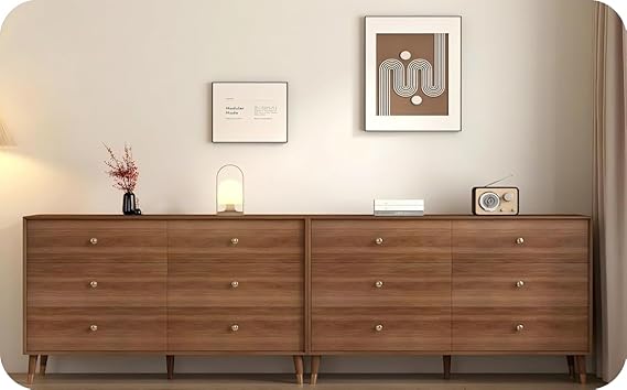 9-Drawer Dresser, 63" Wide